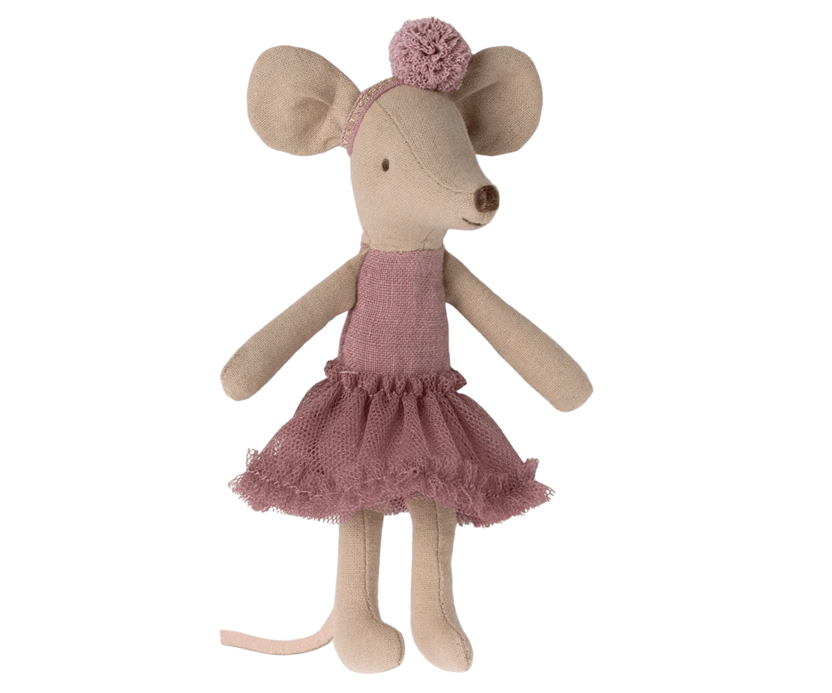 Maileg Dollhouse Ballerina Mouse, Big Sister - Heather | Maileg
