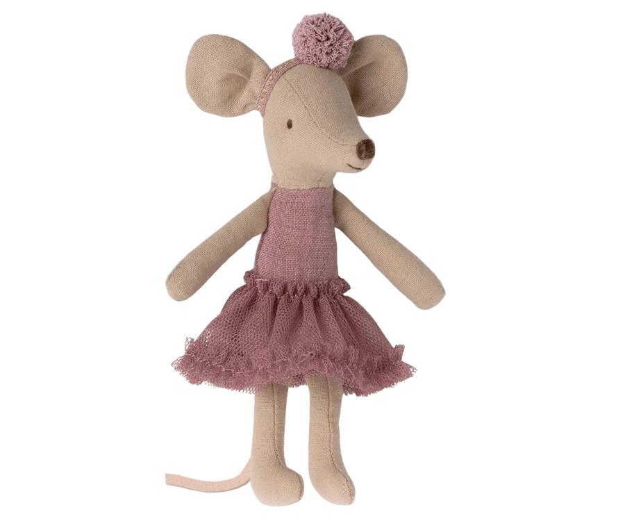 Maileg Dollhouse Ballerina Mouse, Big Sister - Heather | Maileg