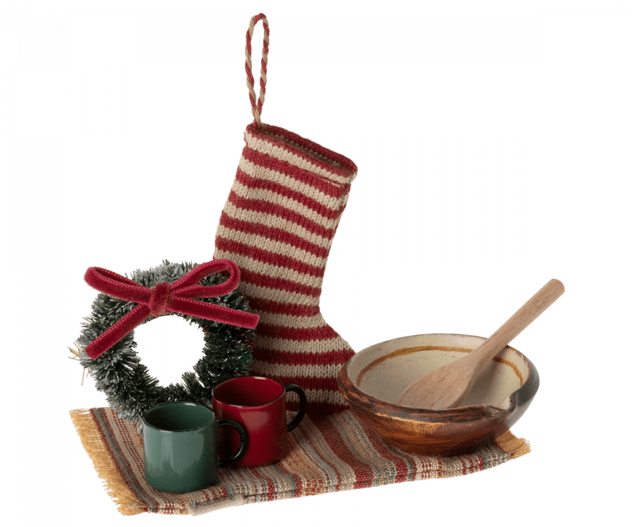 Maileg Toy Cosy Christmas Set, Mouse | Maileg