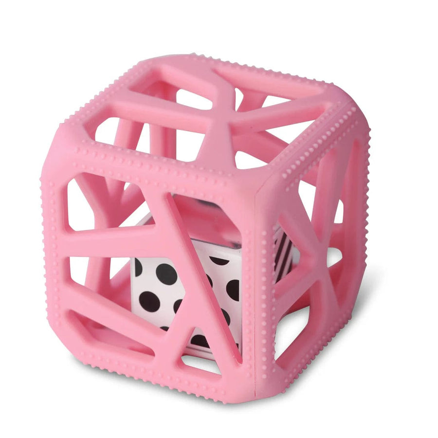 Malarkey Kids Teether Chew Cube - Pink
