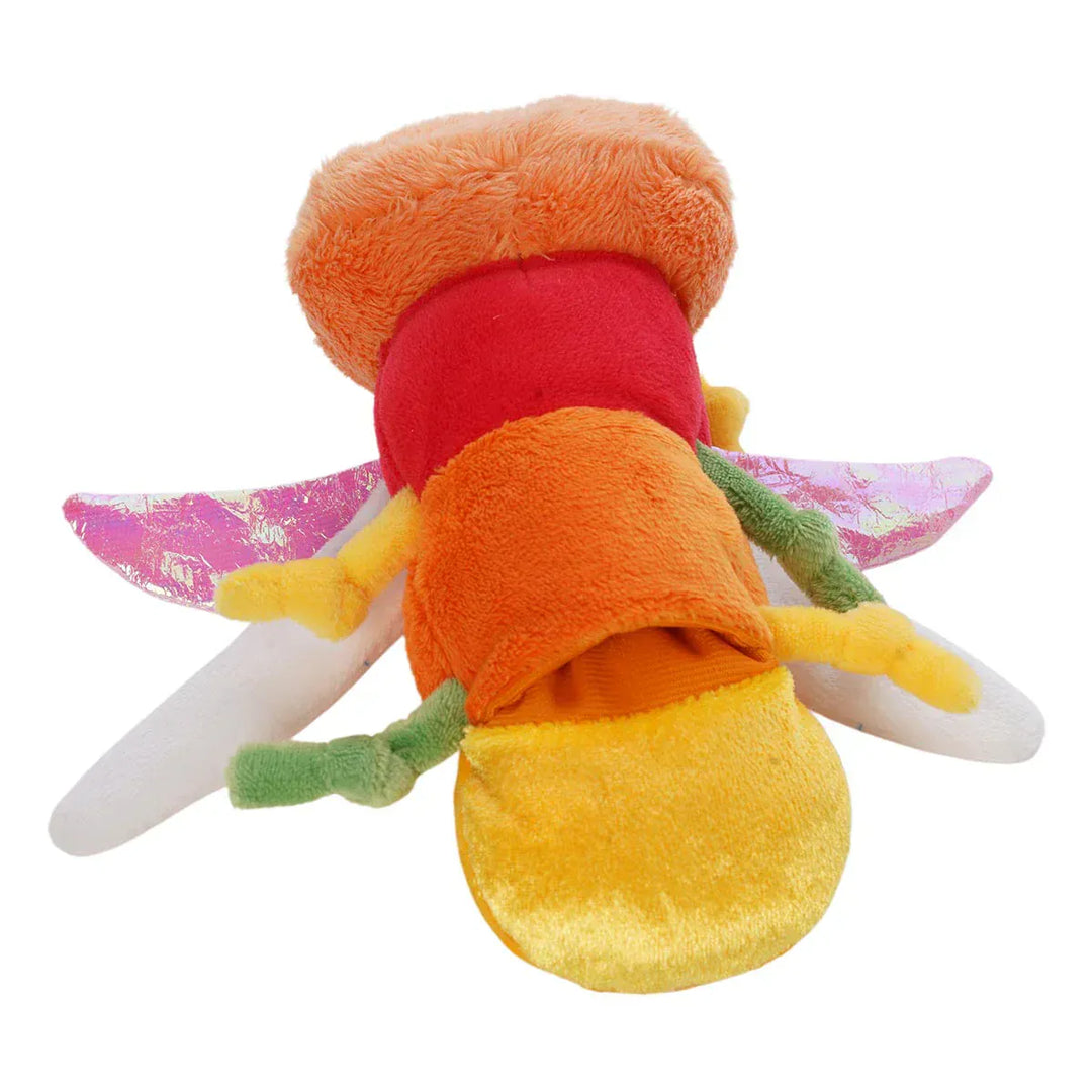 Manhattan Toy Company Baby Toy Della Dragonfly Finger Puppet with Sound  | Manhattan Toy