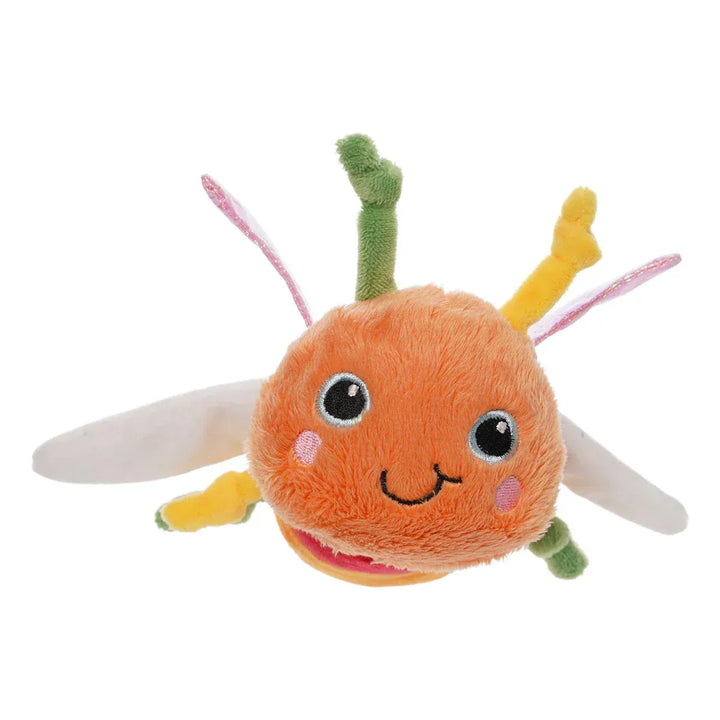 Manhattan Toy Company Baby Toy Della Dragonfly Finger Puppet with Sound  | Manhattan Toy