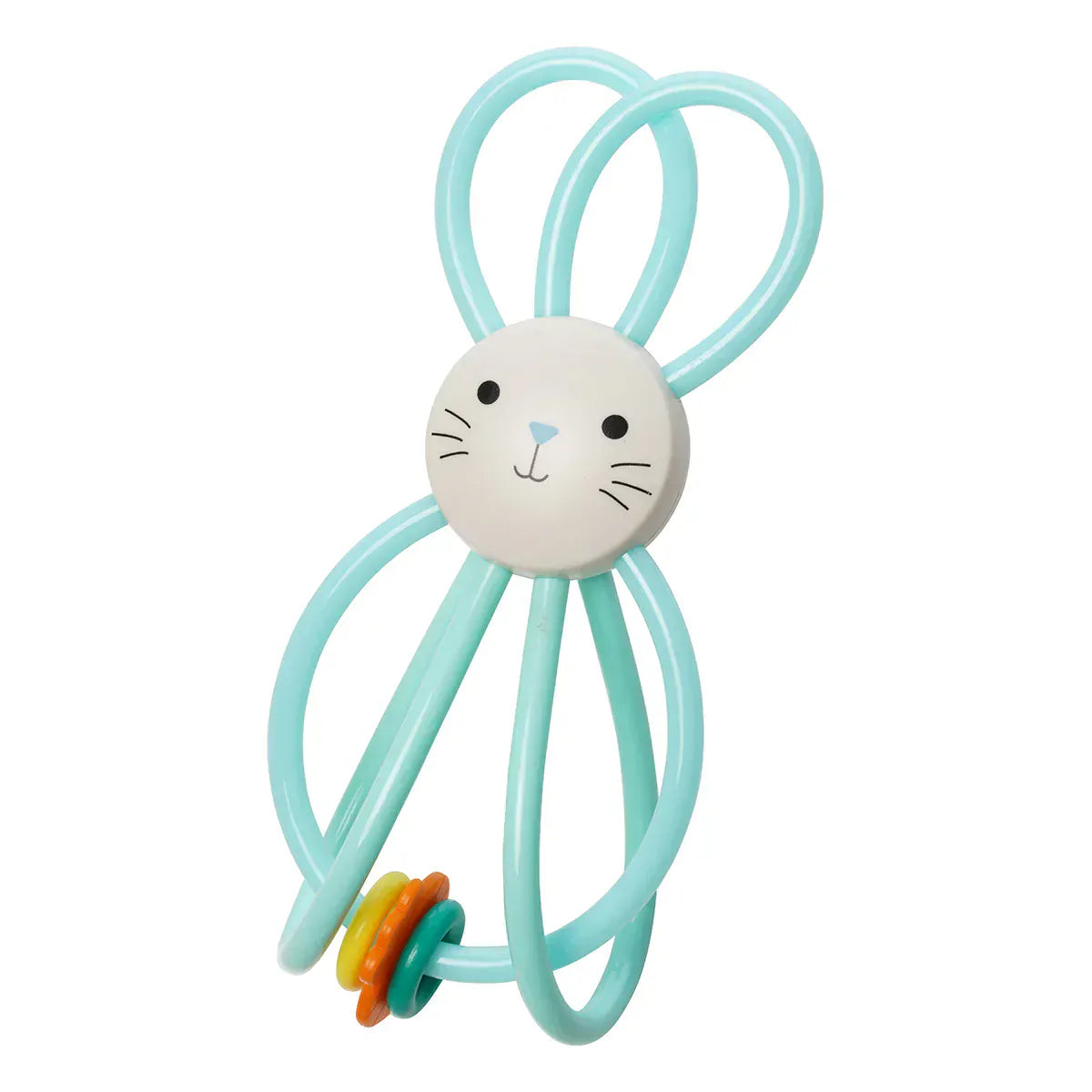 Manhattan Toy Company Baby Toy Loopsies Blue Bunny | Manhattan Toy