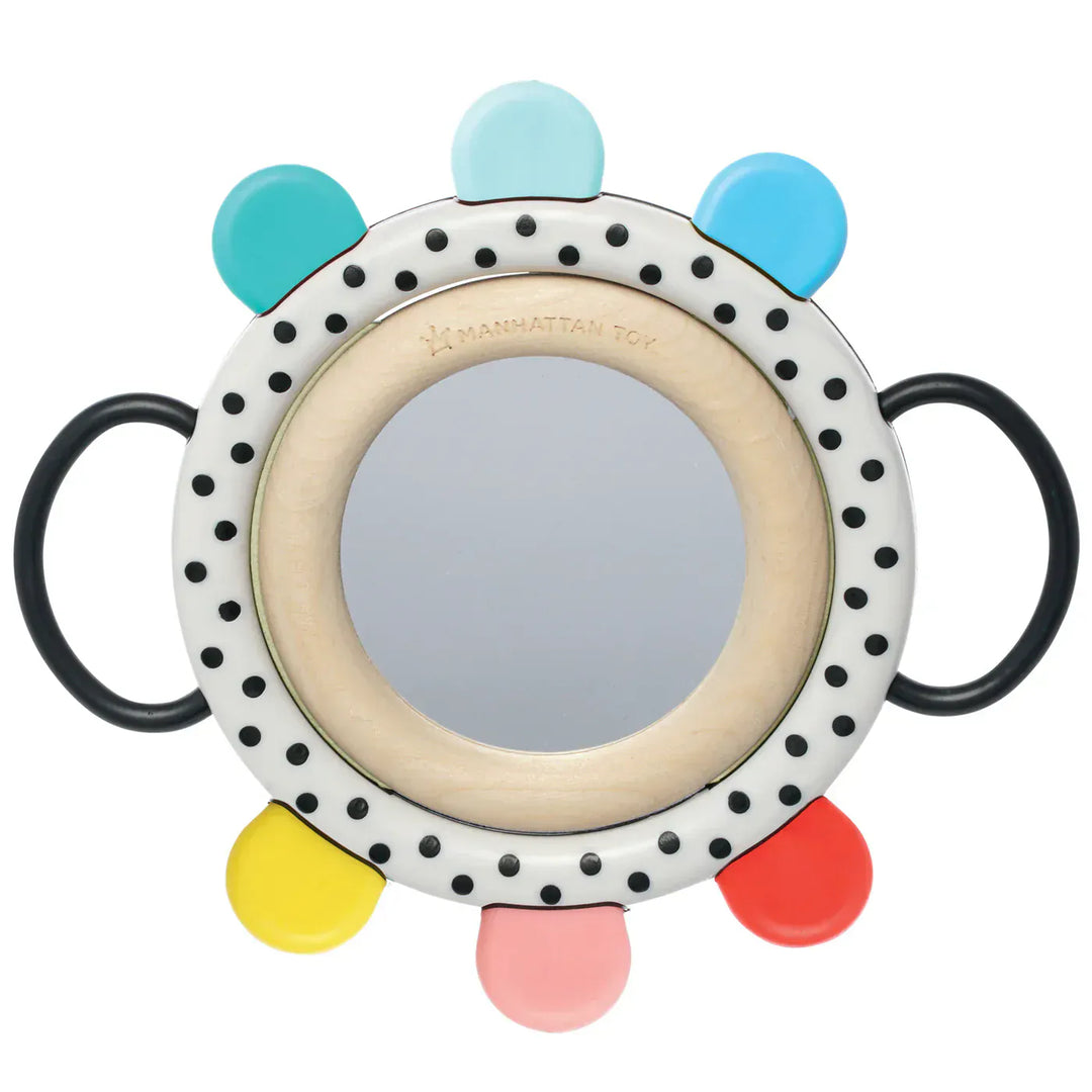 Manhattan Toy Company Baby Toy Wimmer Grasp & See Mirror | Manhattan Toy