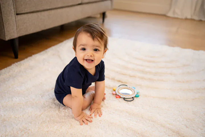 Manhattan Toy Company Baby Toy Wimmer Grasp & See Mirror | Manhattan Toy