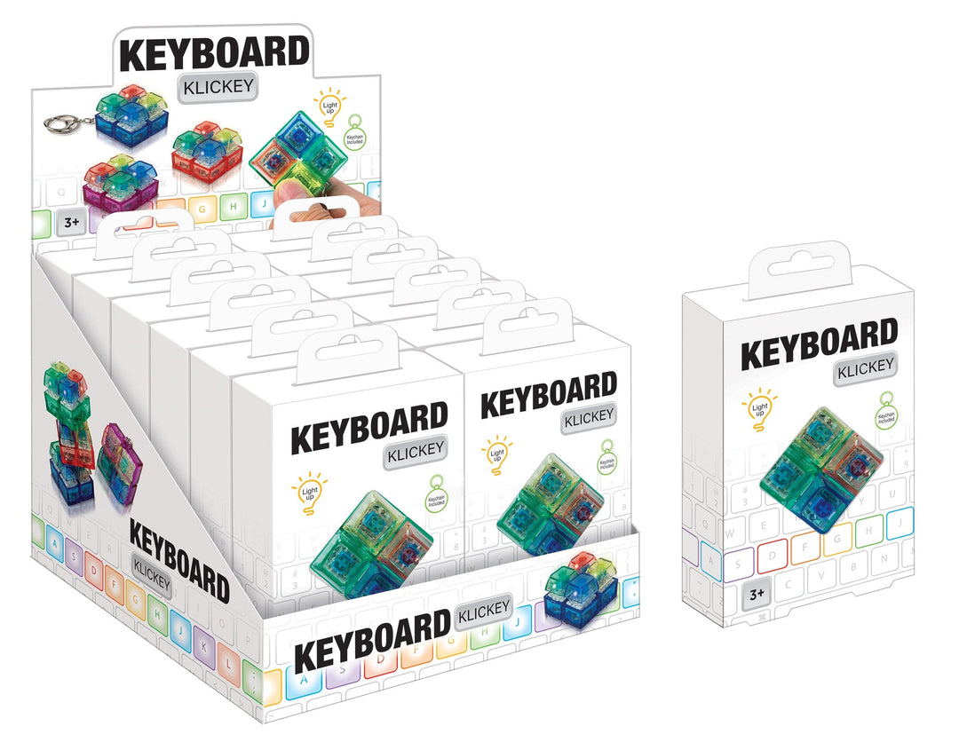 Master Toys Sensory Toy Keyboard Klick - Rainbow | Master Toys