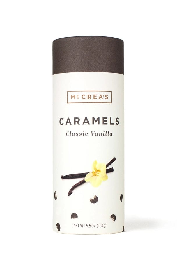 McCrea's Candies Sweet Treats Caramels Tall Tube - Classic Vanilla