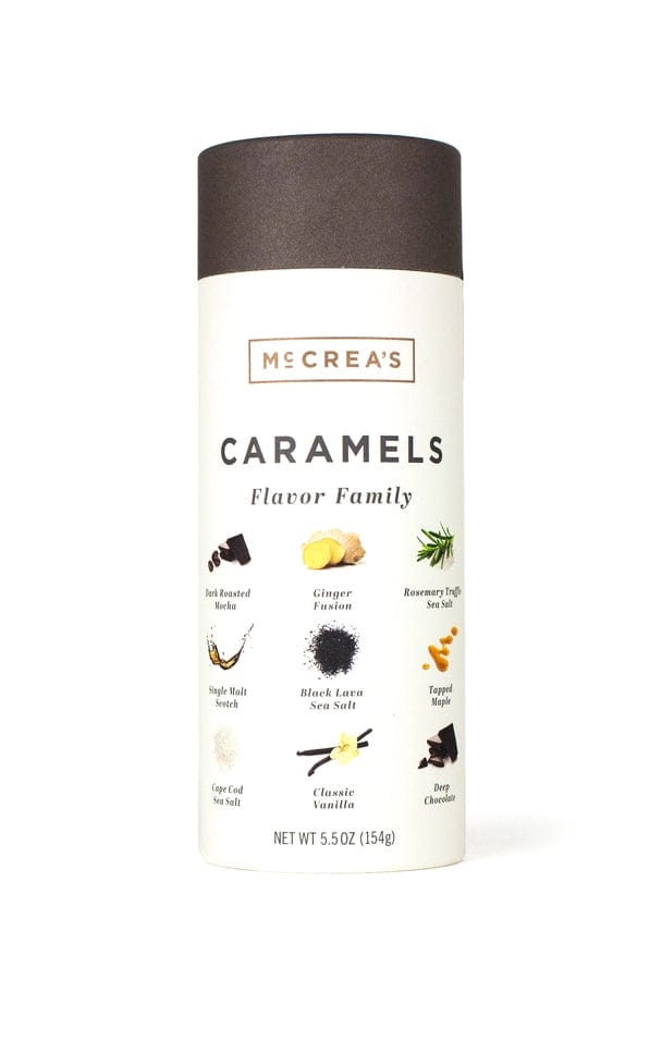 McCrea's Candies Sweet Treats Caramels Tall Tube - Flavor Family