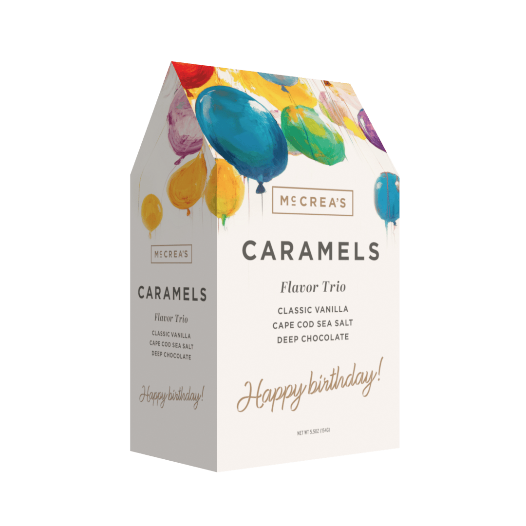 McCrea's Candies Treats Happy Birthday Caramel Box