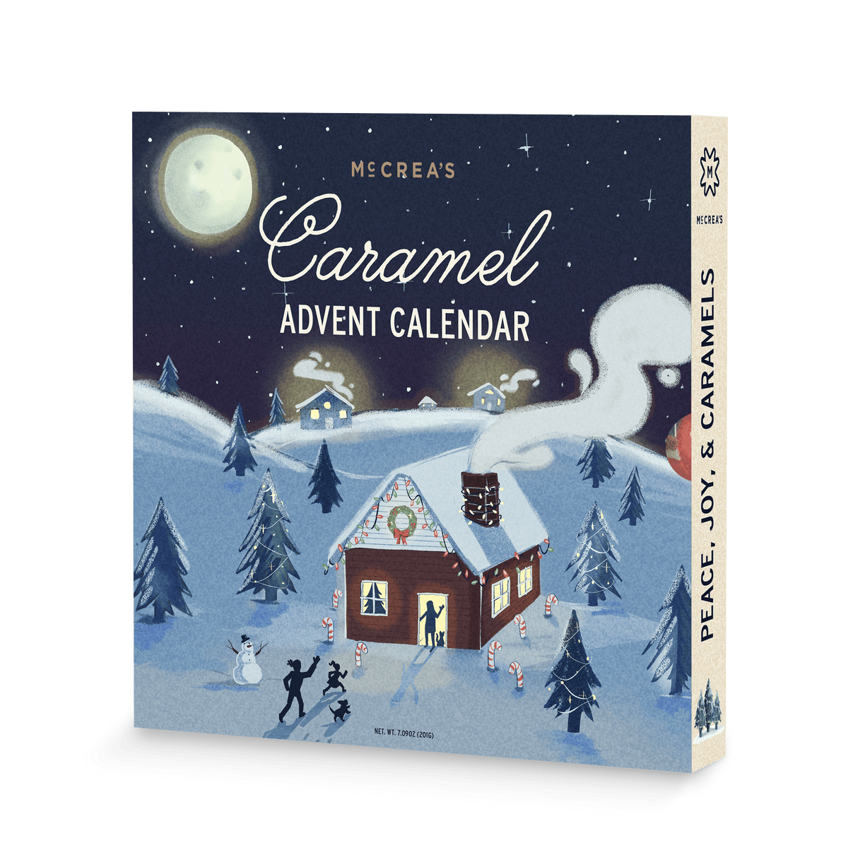 McCrea's Candies Treats Holiday Homecoming Caramel Advent Calendar