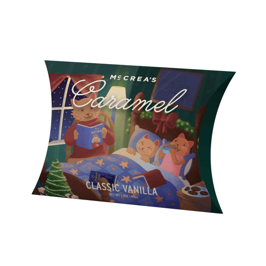 McCrea's Candies Treats Storytime Snuggles Caramel Pillow