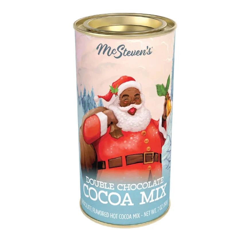 McSteven's Holiday Joyful Santa Double Chocolate Cocoa Tin