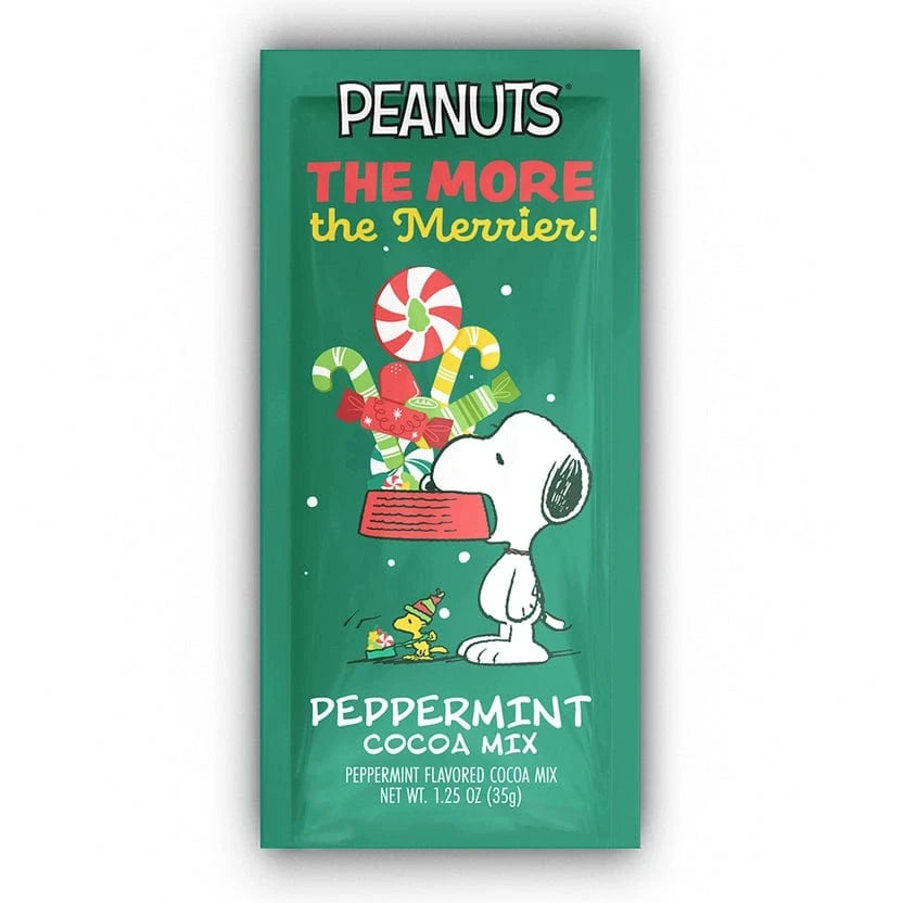 McSteven's Hot cocoa Peanuts Snoopy Merrier Peppermint Hot Cocoa Packet
