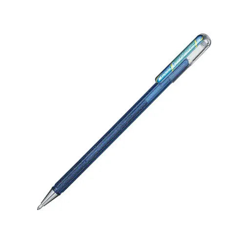 MDS Paper Blue + Metallic Green Pentel Dual Metallic Pens - 1.0mm