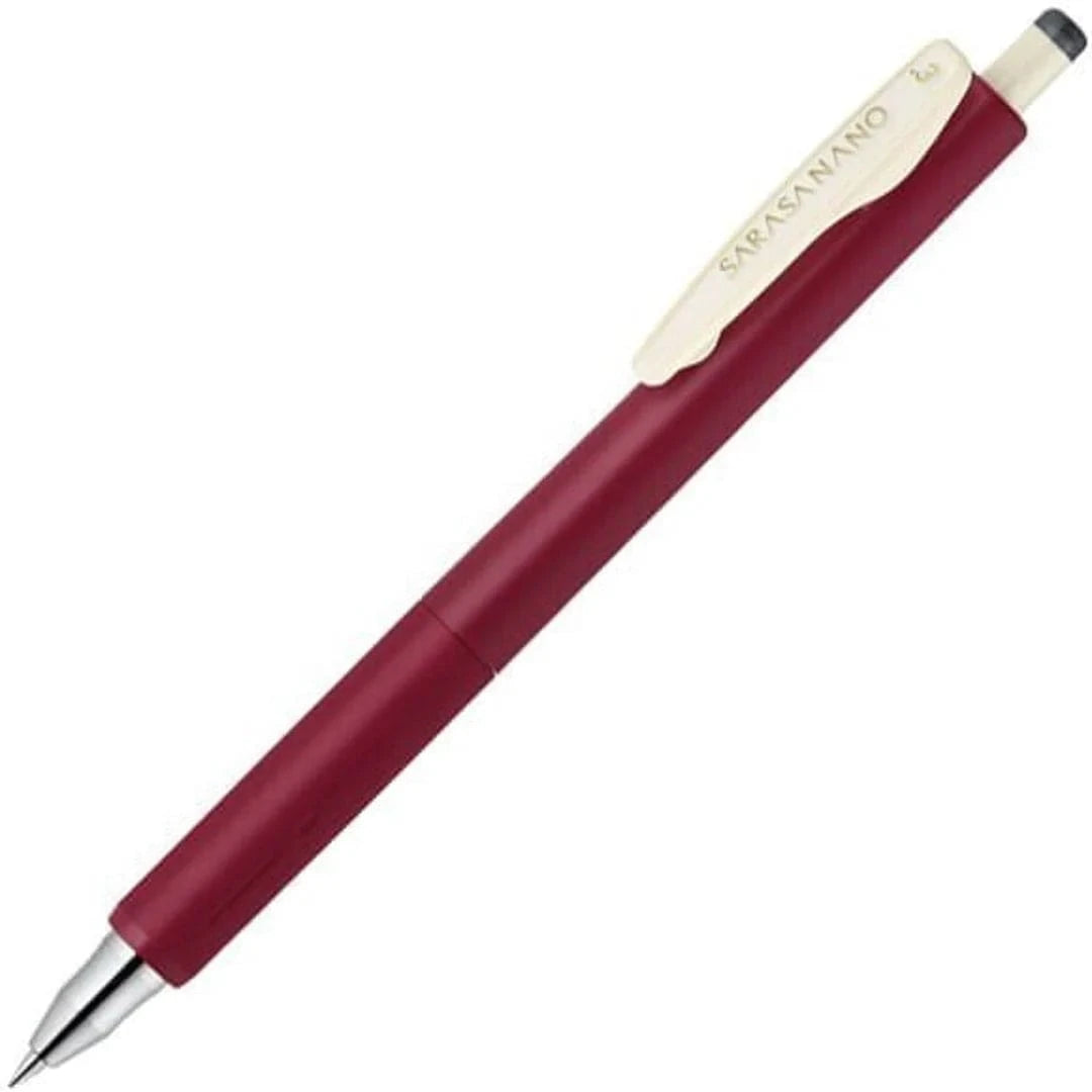 MDS Paper Cassis Black Sarasa Nano 0.3mm Vintage Colors