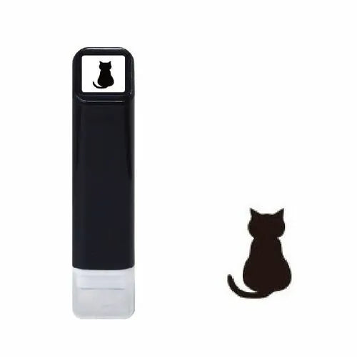 MDS Paper Cat Pre-inked Mini Stamp