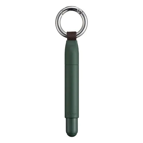 MDS Paper Cedar Green Uni &amp;knot Carabiner Ballpoint Pen | JETSTREAM Ink | 0.5mm