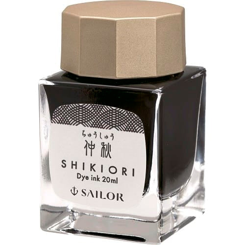 MDS Paper Chushu | Smoky Gray-Purple Sailor Shikiori 20ml Ink Bottles