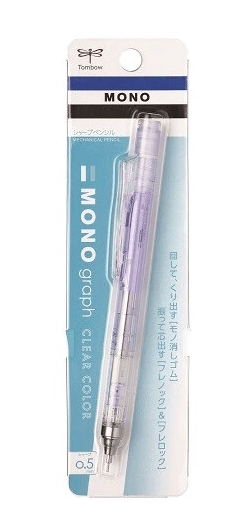 MDS Paper Clear Purple Tombow MONO Graph Mechanical Pencil - 0.5mm