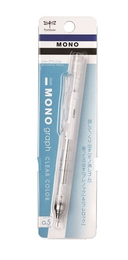 MDS Paper Clear Tombow MONO Graph Mechanical Pencil - 0.5mm
