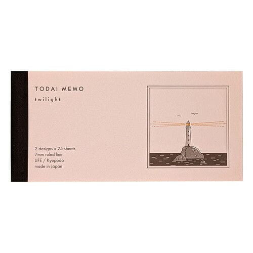 MDS Paper Dusk (Pink) Kupodou Life Memo Pad