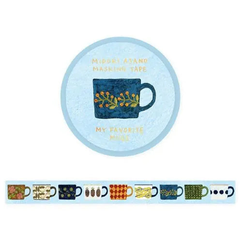 MDS Paper Foil-Stamped Washi Tape - My Favorite Mugs