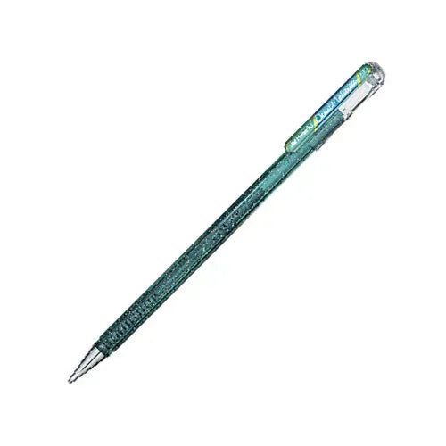 MDS Paper Green + Metallic blue Pentel Dual Metallic Pens - 1.0mm
