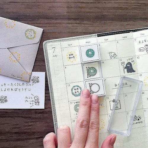 MDS Paper KUTSUWA Hancoco Slide Stamps