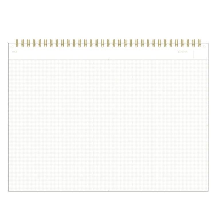 MDS Paper Mnemosyne x Kleid Notebook A4 Horizontal - Olive 7180