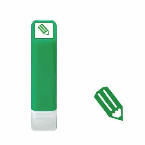 MDS Paper Pencil Pre-inked Mini Stamp