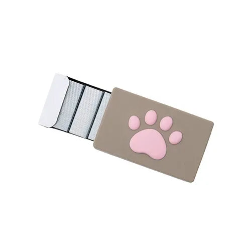 MDS Paper Pink Cat Stapler Case