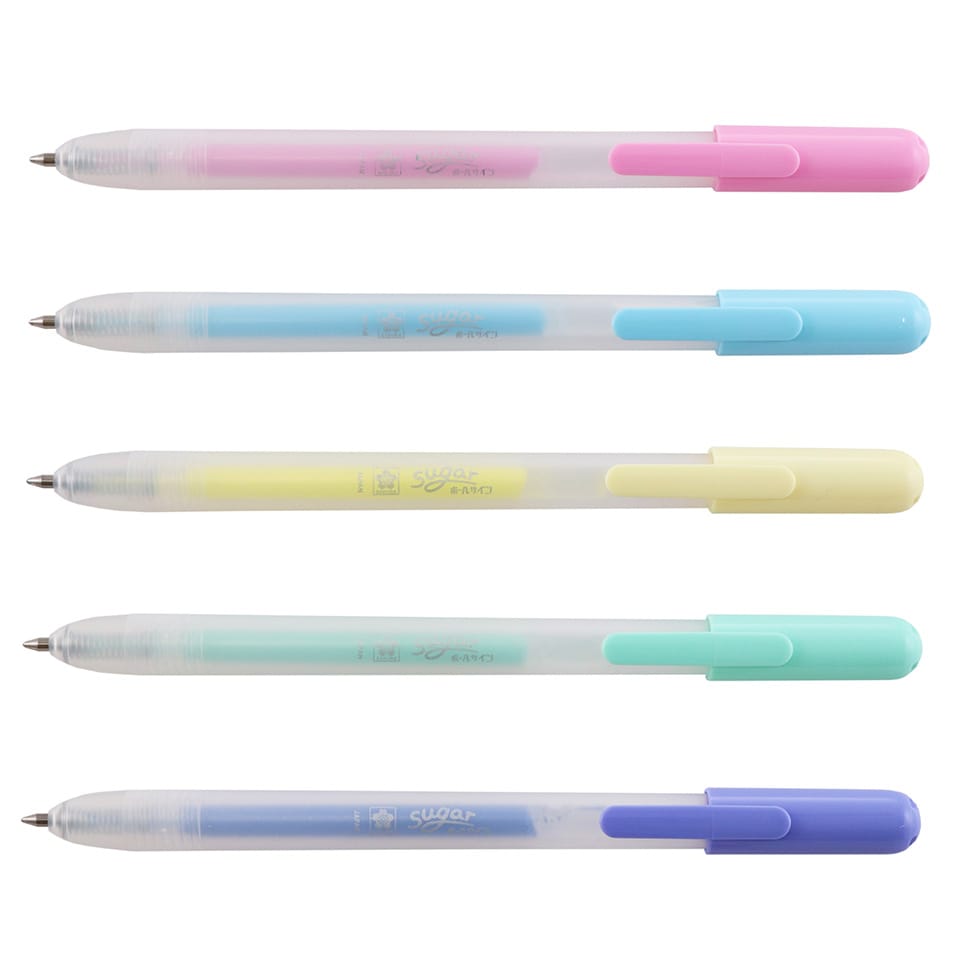 MDS Paper Sakura Sugar Knock Gel Pen Set