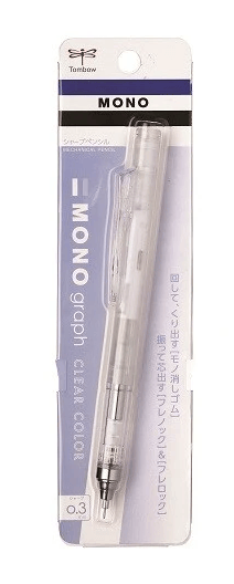 MDS Paper Tombow MONO Graph Mechanical Pencil - 0.3mm (Clear)