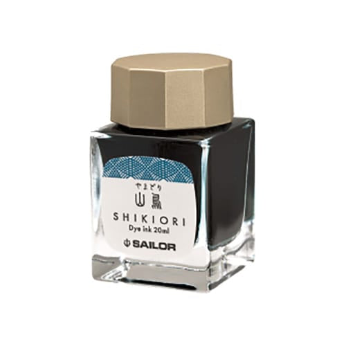 MDS Paper Yamadori | Deep Teal Sailor Shikiori 20ml Ink Bottles