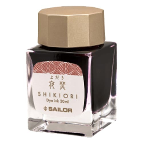 MDS Paper Yodaki | Warm Red Sailor Shikiori 20ml Ink Bottles