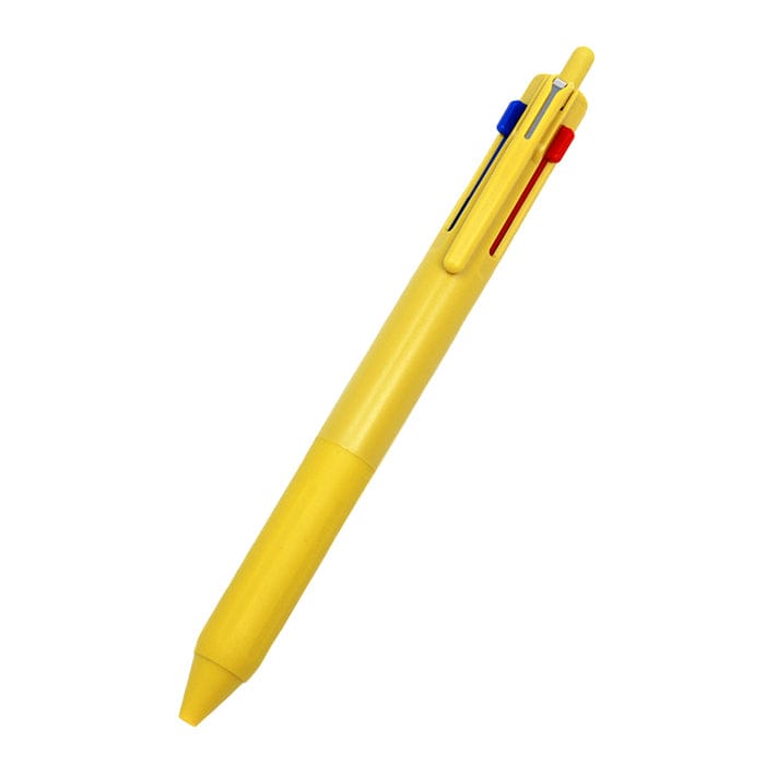 MDS Pen Mustard Uni Jetstream 3-Color Ballpoint Pen