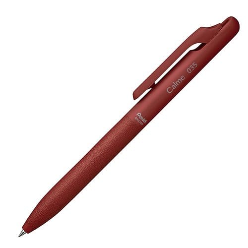 MDS Pen Red (Red Ink) Pentel Gel Pen Calme 0.35mm