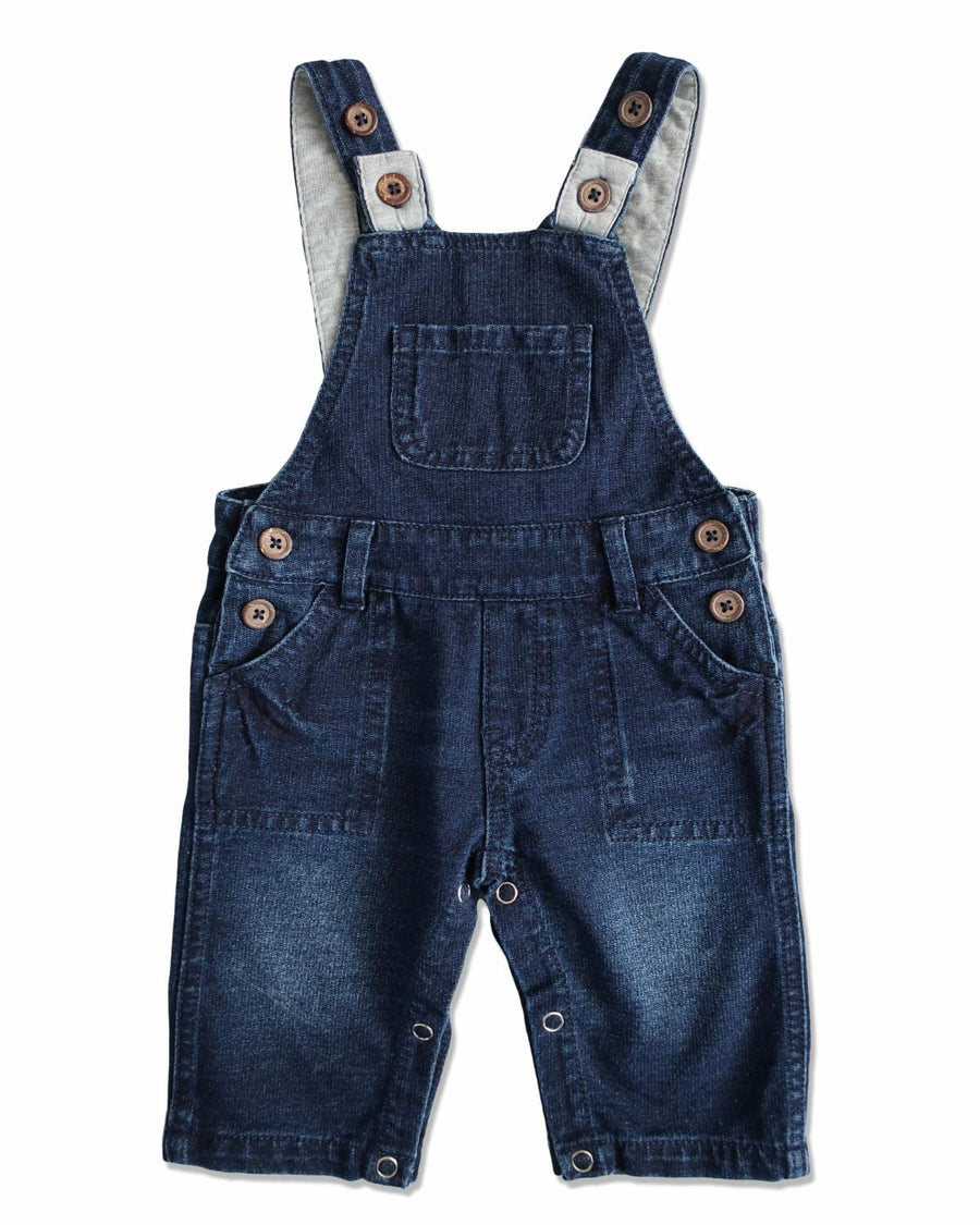 Me & Henry Overall Gleason Jersey Overalls - Navy