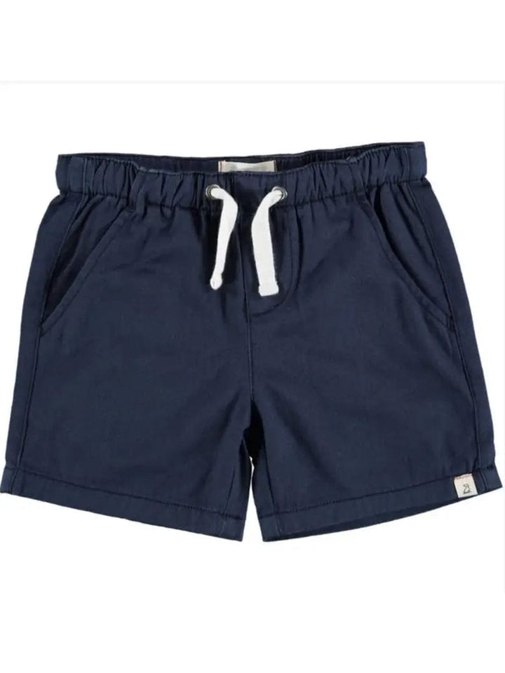 Me & Henry Pants Hugo Twill Shorts - Navy