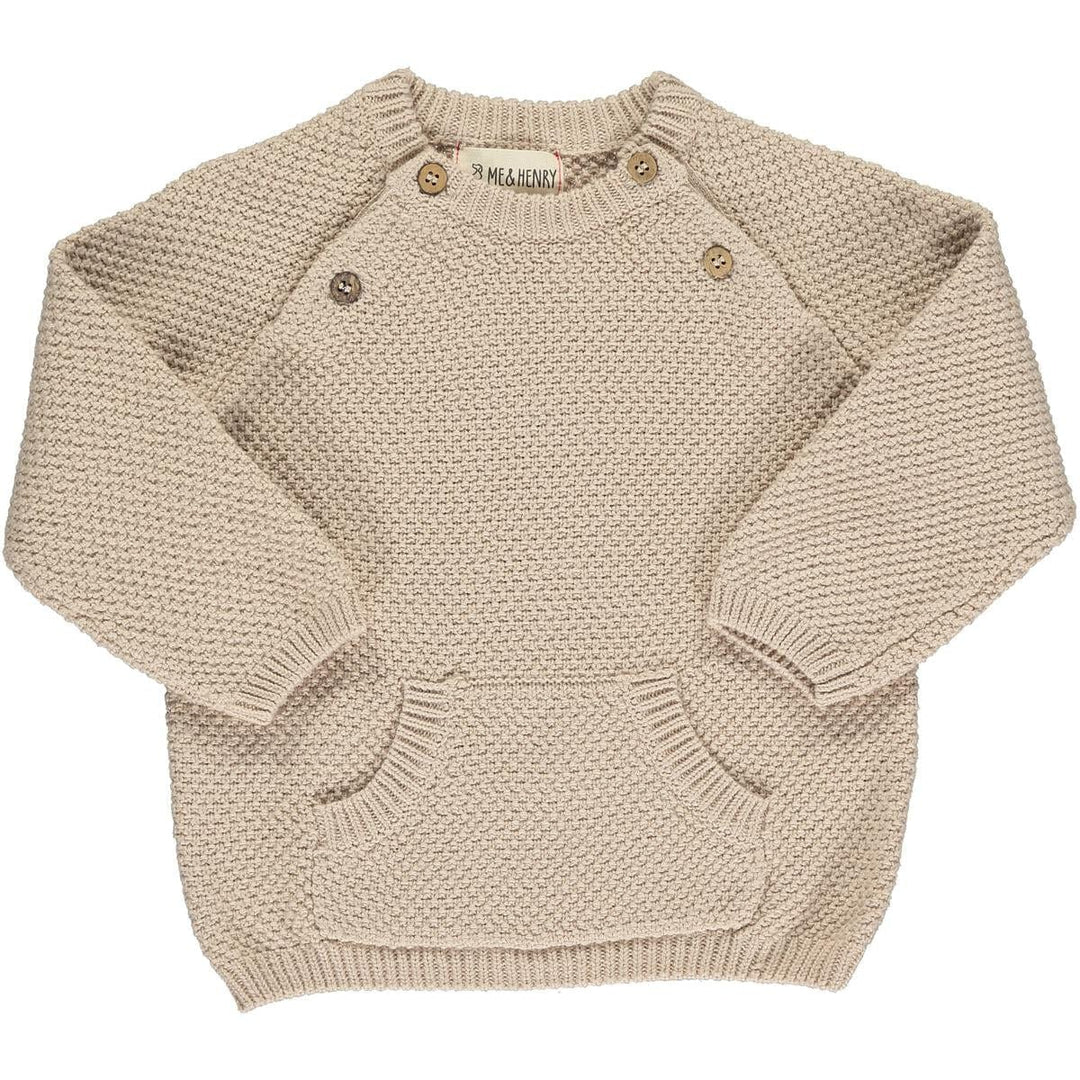 Me & Henry Sweater Morrison Baby Sweater - Cream