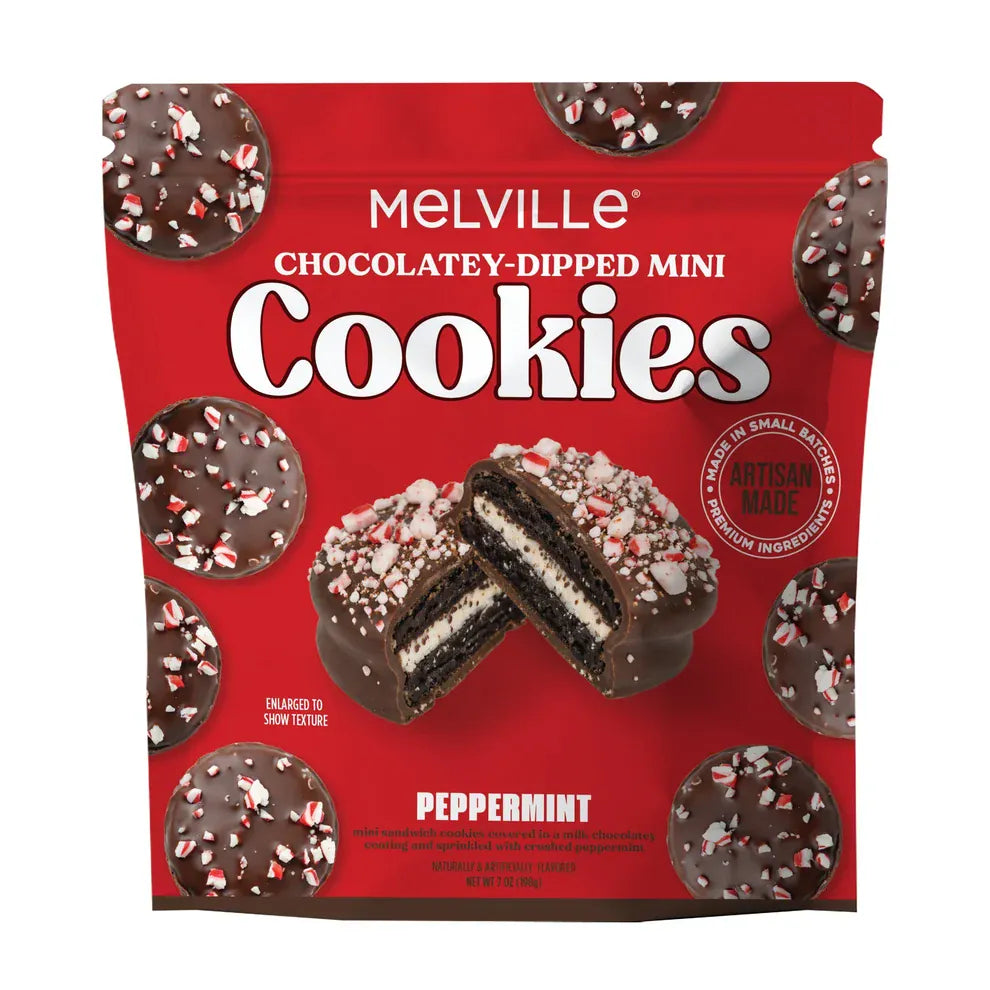 Melville Candy Company Candy Peppermint Mini Cookies
