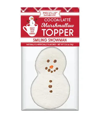 Melville Candy Company Candy Snowman Marshmallow Topper