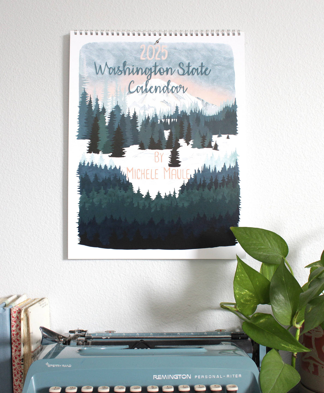 michele maule Calendar 2025 Illustrated Washington State Calendar