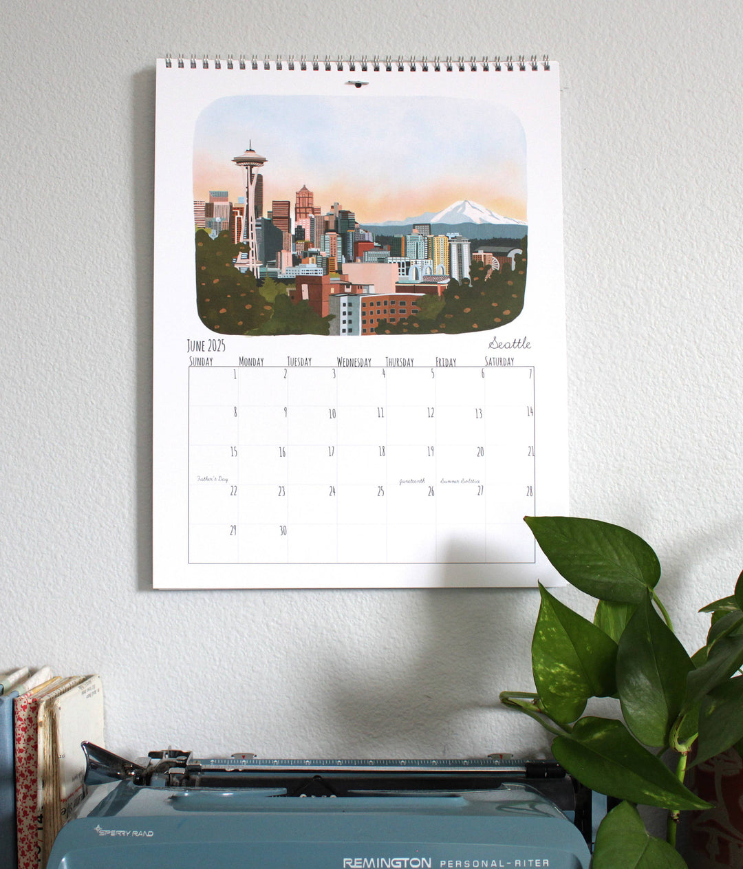 michele maule Calendar 2025 Illustrated Washington State Calendar