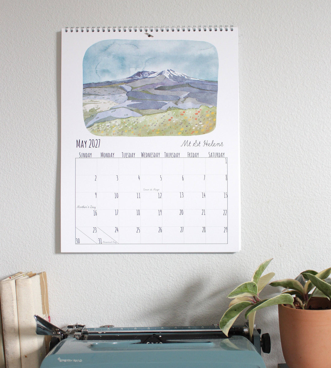 michele maule paper 2027 Washington State Calendar