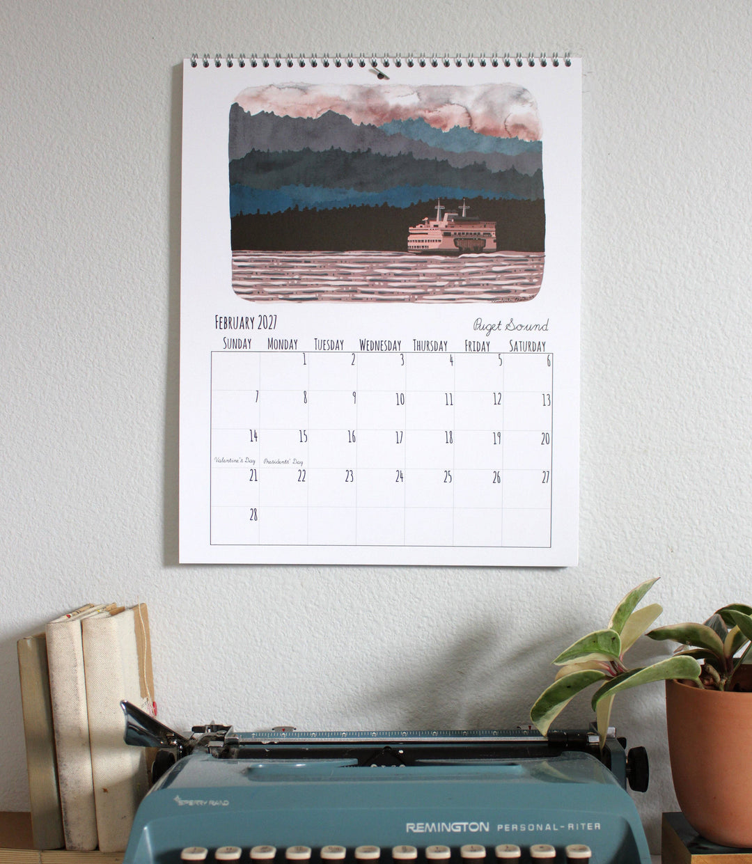 michele maule paper 2027 Washington State Calendar
