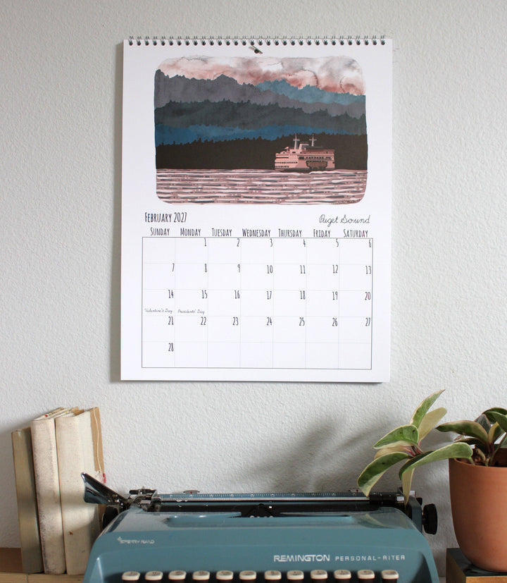 michele maule paper 2027 Washington State Calendar