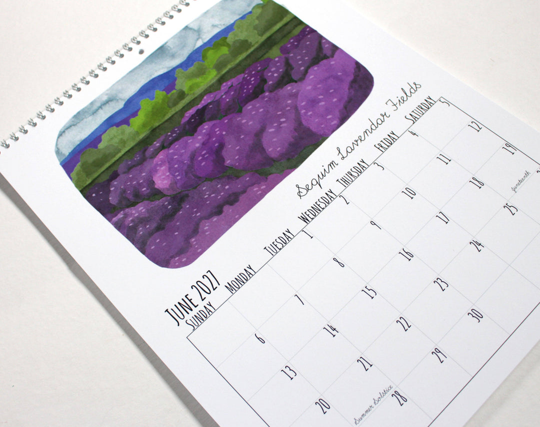michele maule paper 2027 Washington State Calendar