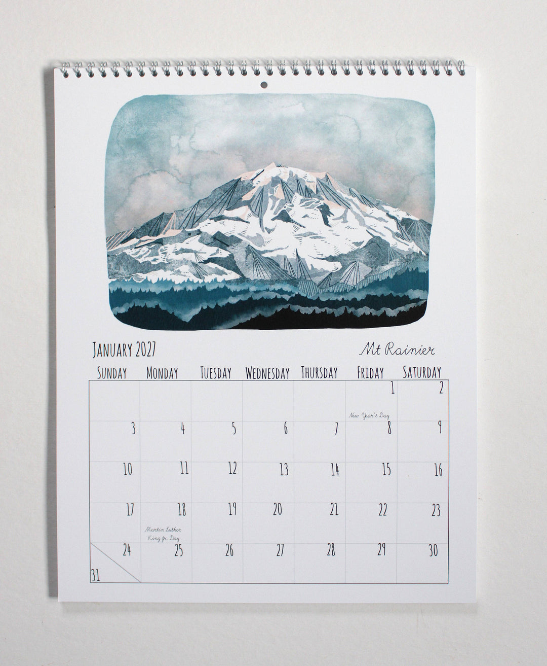 michele maule paper 2027 Washington State Calendar
