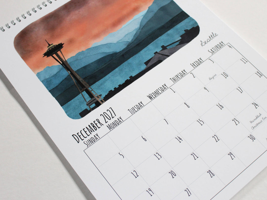 michele maule paper 2027 Washington State Calendar